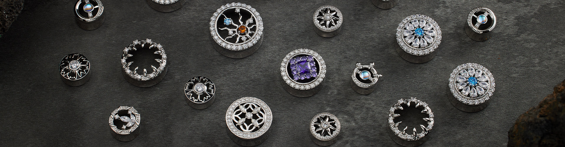 S925 Silver Ear Tunnel