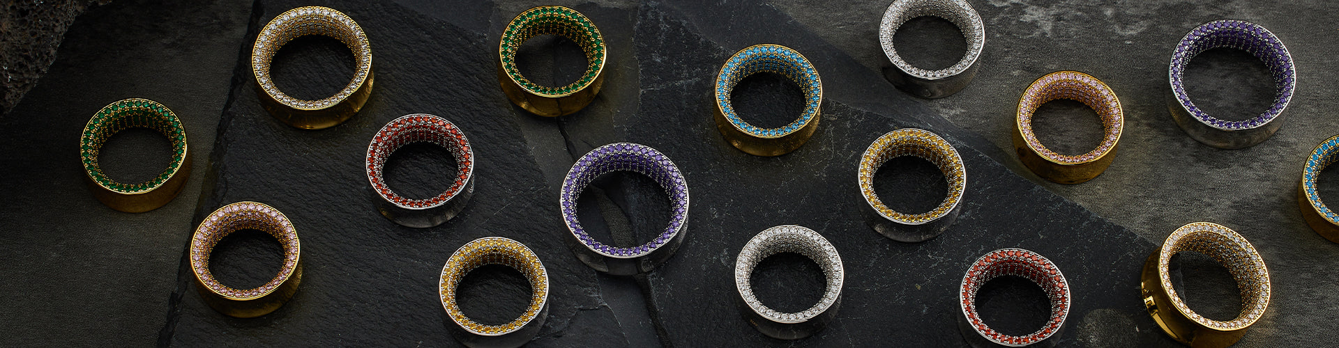 Moissanite Ear Tunnel