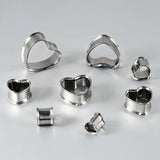 AKAK Titanium Love Ear Tunnel Plug (2Pcs)
