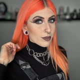 14K Stars Shining Zircon Ear Gauge Tunnel(2Pcs) - AKAK BODYJEWELRY - ear - tunnel