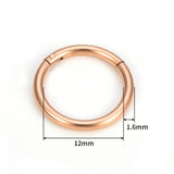 5pcs Ring stack Hinged Hoops Ear Weight (Only for Bundle Set) - AKAK BODYJEWELRY - ear - tunnel