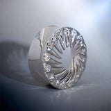 8K White Gold King of the Desert l Ear Gauge Tunnels (2Pcs) - AKAK BODYJEWELRY - ear - tunnel