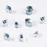 Abyssal Bloom | Handcrafted Liuli Glass Ear Plugs - AKAK BODYJEWELRY - ear - tunnel