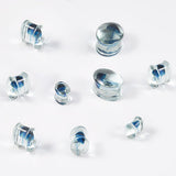 Abyssal Bloom | Handcrafted Liuli Glass Ear Plugs - AKAK BODYJEWELRY - ear - tunnel