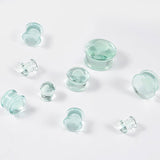 Abyssal Bloom | Handcrafted Liuli Glass Ear Plugs - AKAK BODYJEWELRY