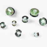 Abyssal Bloom | Handcrafted Liuli Glass Ear Plugs - AKAK BODYJEWELRY - ear - tunnel