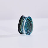 Abyssal Bloom|Cosmic Spiral Plug (2Pcs) - AKAK BODYJEWELRY - ear - tunnel