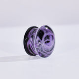 Abyssal Bloom|Eclipse Mist Plug (2Pcs) - AKAK BODYJEWELRY - ear - tunnel