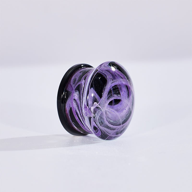 Abyssal Bloom|Eclipse Mist Plug (2Pcs) - AKAK BODYJEWELRY - ear - tunnel