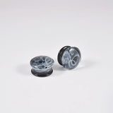 Abyssal Bloom|Phantom Veil Plug (2Pcs) - AKAK BODYJEWELRY - ear - tunnel