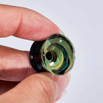 Abyssal Bloom|Verdant Stroke Plug (2Pcs) - AKAK BODYJEWELRY - ear - tunnel