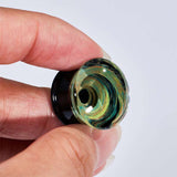 Abyssal Bloom|Verdant Stroke Plug (2Pcs) - AKAK BODYJEWELRY - ear - tunnel