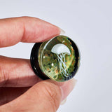 Abyssal Bloom|White Sea bloom Plug (2Pcs) - AKAK BODYJEWELRY - ear - tunnel