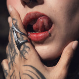 AKAK Scepter Fang Knuckle Ring - AKAK BODYJEWELRY - ear - tunnel