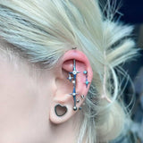 AKAK Titanium Love Ear Tunnel Plug (2Pcs) - AKAK BODYJEWELRY - ear - tunnel