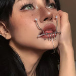 Antenna Shining Lip Cuff - AKAK BODYJEWELRY - ear - tunnel