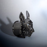 Anubis Eternal Moissanite Tungsten Steel Plugs(2Pcs) - AKAK BODYJEWELRY - ear - tunnel