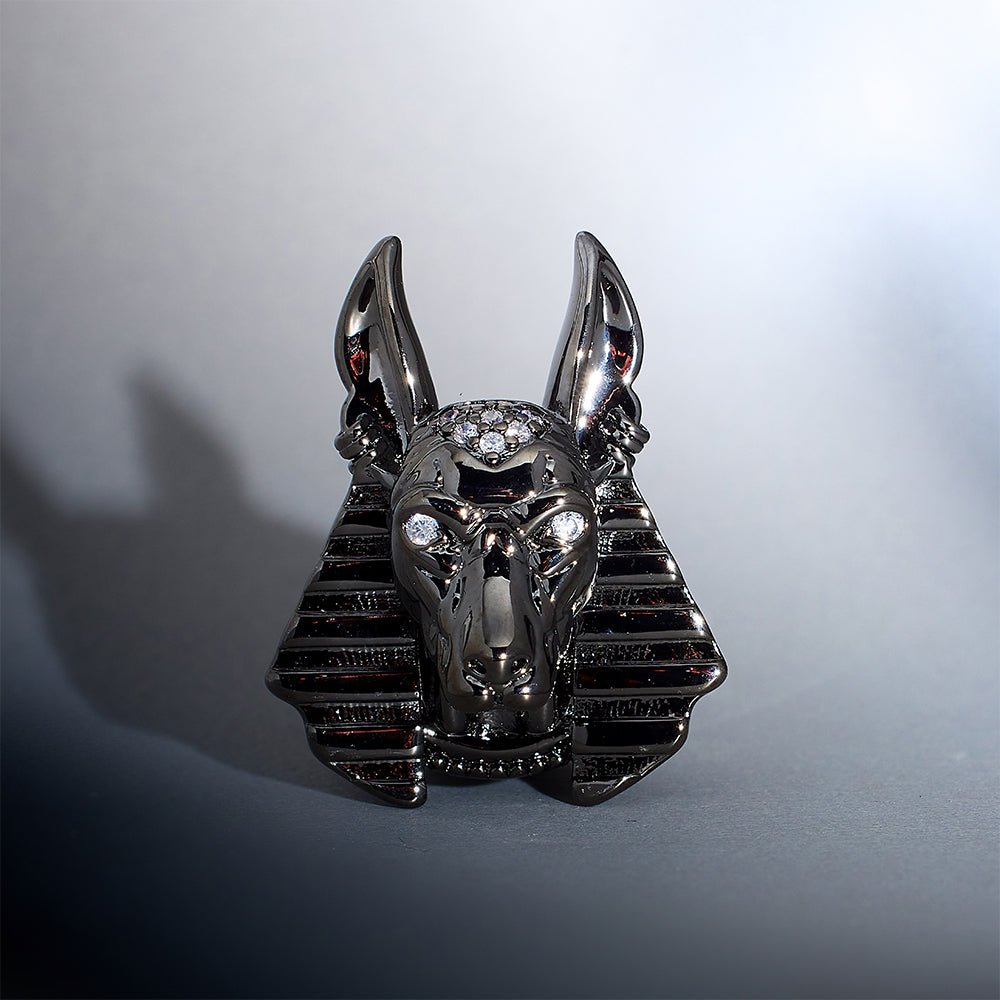 Anubis Eternal Zircon Tungsten Steel Plugs(2Pcs) - AKAK BODYJEWELRY - ear - tunnel