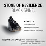 Black Spinel S925 Silver Stars Shining Ear Gauge Tunnel(2Pcs) - AKAK BODYJEWELRY - ear - tunnel