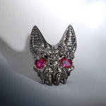 Bloody Bat Zircon Tungsten Steel Plug(2Pcs) - AKAK BODYJEWELRY - ear - tunnel