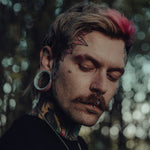 Blue Zircon 14K White Gold Stars Shining Tunnel(2Pcs) - AKAK BODYJEWELRY - ear - tunnel