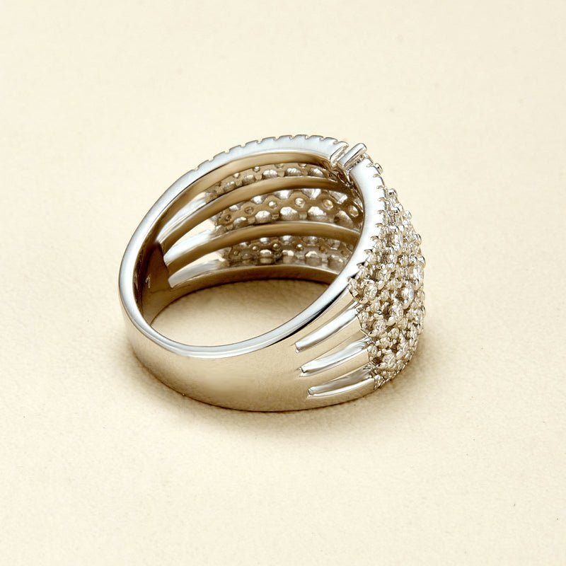 Celestial Path Moissanite S925 Silver Ring - AKAK BODYJEWELRY - ear - tunnel