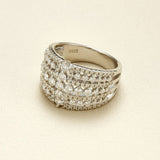 Celestial Path Moissanite S925 Silver Ring - AKAK BODYJEWELRY - ear - tunnel