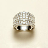 Celestial Path Moissanite S925 Silver Ring - AKAK BODYJEWELRY - ear - tunnel