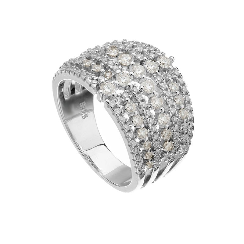 Celestial Path Moissanite S925 Silver Ring - AKAK BODYJEWELRY - ear - tunnel