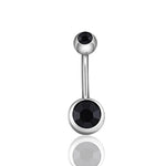 Czech Crystal Brow Barbell 1pc - AKAK BODYJEWELRY - ear - tunnel