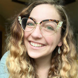 Dazzling Double Row Nose Piercing - AKAK BODYJEWELRY - ear - tunnel