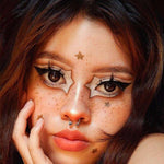 Double Star Nose Piercing - AKAK BODYJEWELRY - ear - tunnel