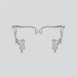 Dripping Wax Ear Cuff - AKAK BODYJEWELRY - ear - tunnel