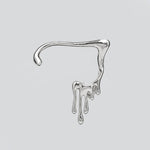 Dripping Wax Ear Cuff - AKAK BODYJEWELRY - ear - tunnel