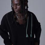 Dual Face Cuban Gothic Chain Necklace - AKAK BODYJEWELRY - ear - tunnel