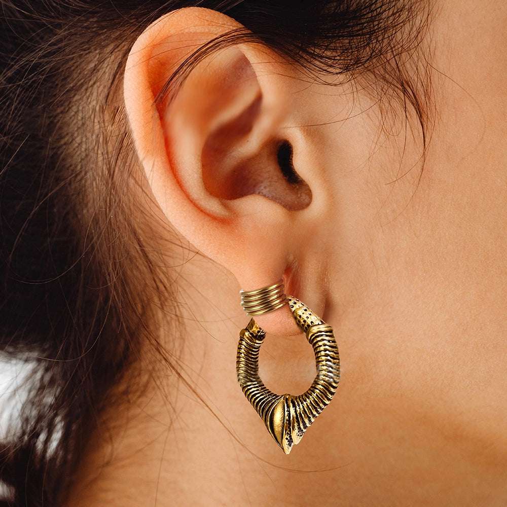 Dune Tusk Ear Weights - AKAK BODYJEWELRY - ear - tunnel