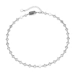 Eternal Cross Mosaic Chain Necklace - AKAK BODYJEWELRY - ear - tunnel