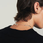 Eternal Cross Mosaic Chain Necklace - AKAK BODYJEWELRY - ear - tunnel