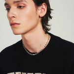 Eternal Cross Mosaic Chain Necklace - AKAK BODYJEWELRY - ear - tunnel