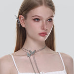 Ethereal Butterfly Ear Cuff - AKAK BODYJEWELRY - ear - tunnel