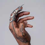 Ethereal Pearl Knuckle Ring - AKAK BODYJEWELRY - ear - tunnel