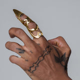 Ethereal Pearl Knuckle Ring - AKAK BODYJEWELRY - ear - tunnel