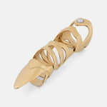 Ethereal Pearl Knuckle Ring - AKAK BODYJEWELRY - ear - tunnel