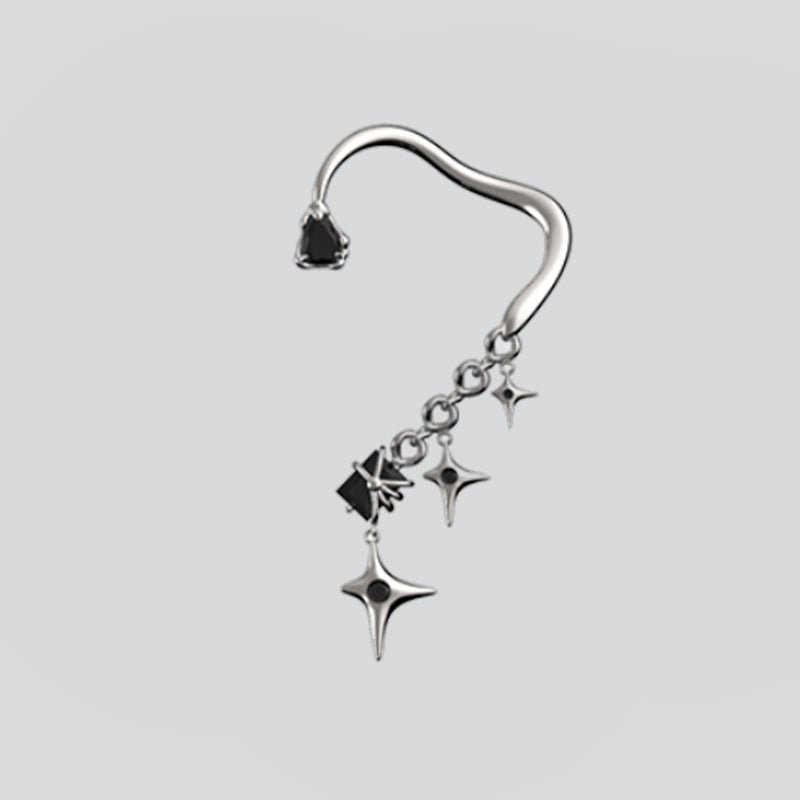 Forbidden Star Ear Cuff - AKAK BODYJEWELRY - ear - tunnel