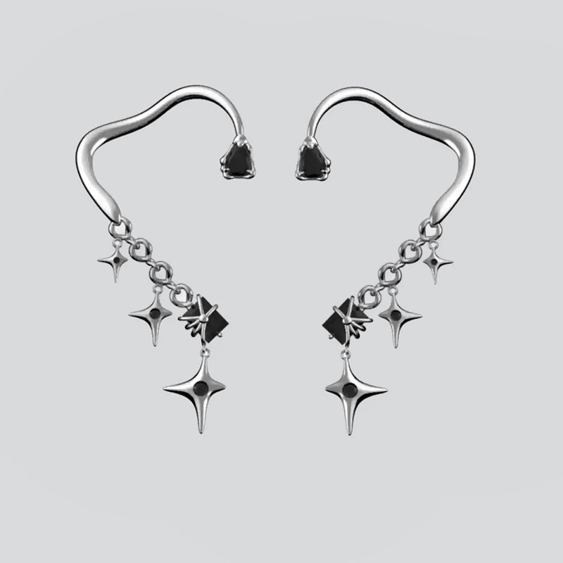 Forbidden Star Ear Cuff - AKAK BODYJEWELRY - ear - tunnel