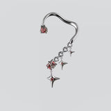 Forbidden Star Ear Cuff - AKAK BODYJEWELRY - ear - tunnel