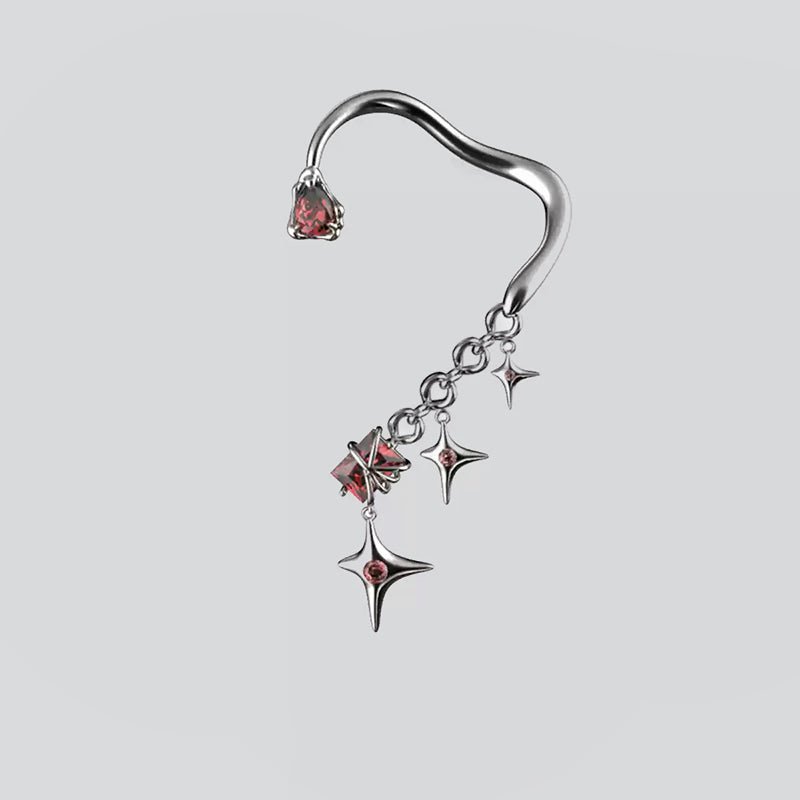 Forbidden Star Ear Cuff - AKAK BODYJEWELRY - ear - tunnel
