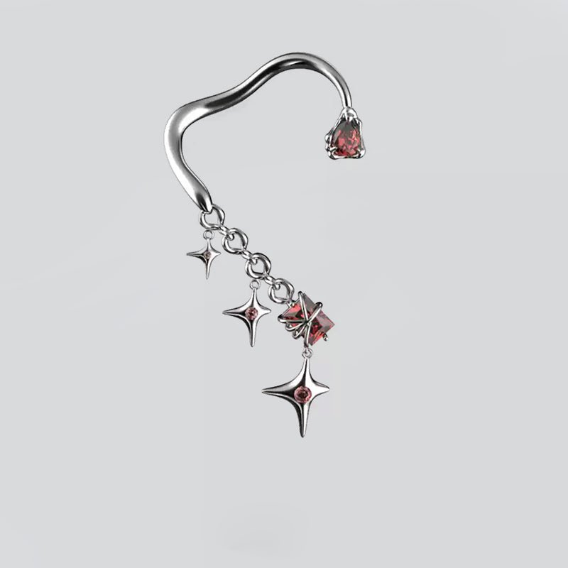 Forbidden Star Ear Cuff - AKAK BODYJEWELRY - ear - tunnel
