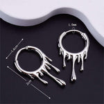 Gradient Lava Hoop Ring Nose Piercing - AKAK BODYJEWELRY - ear - tunnel