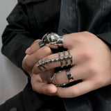 Guardian Knuckle Ring - AKAK BODYJEWELRY - ear - tunnel